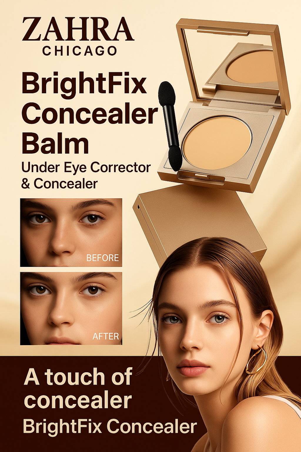 Zahra BrightFix Concealer Balm