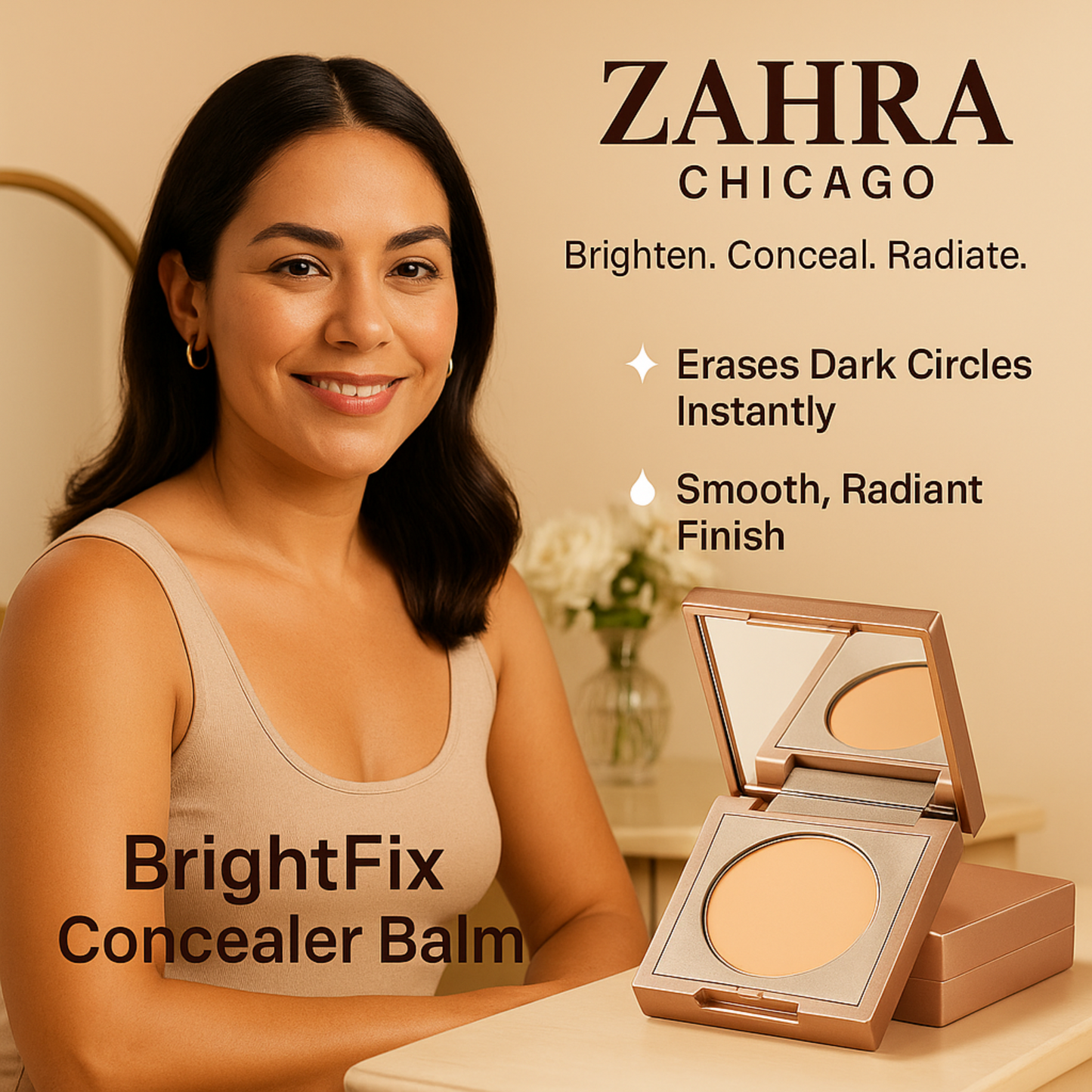 Zahra BrightFix Concealer Balm